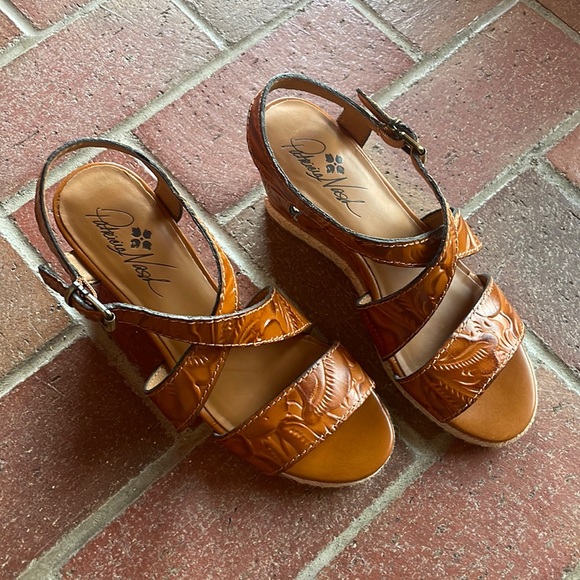 Patricia Nash Shoes Patricia Nash Rafa Wedge Sandals 7 Poshmark